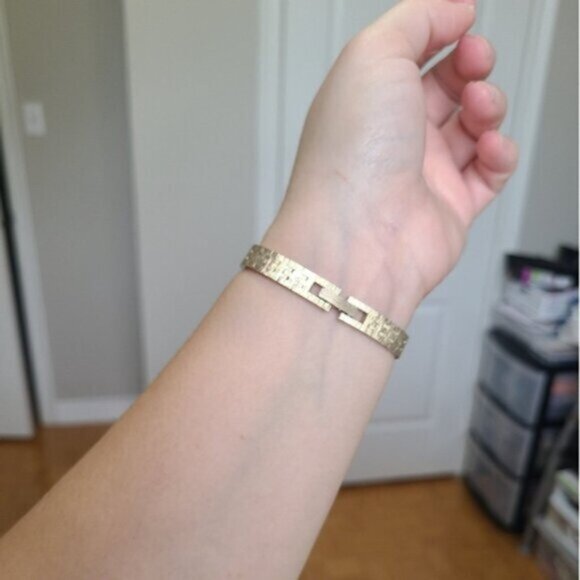 Ladies Vintage Retro Phasar Quartz Gold Tone Analog Watch Stainless Steel - Picture 3 of 13